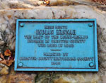 Indian Hannah Burial Marker